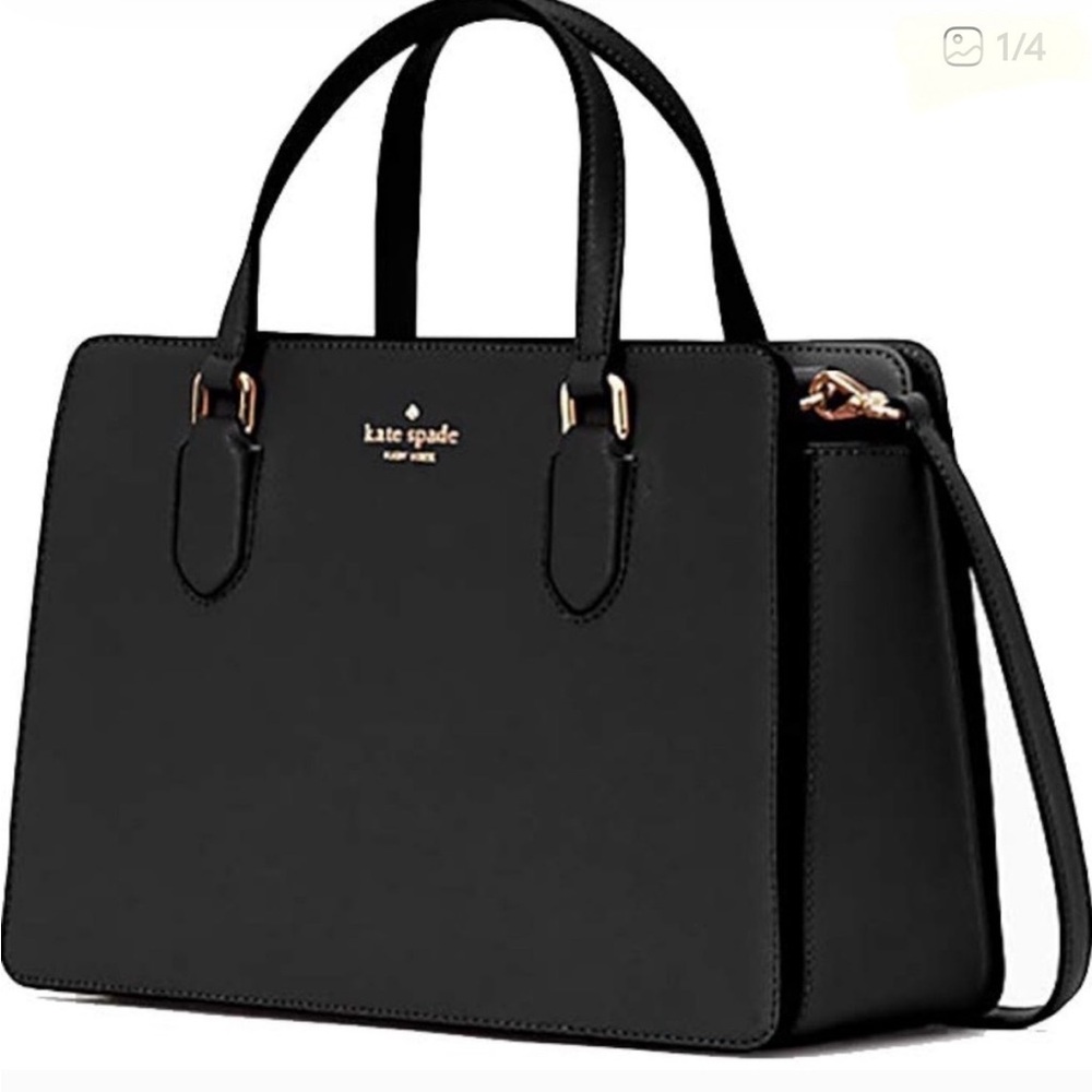 NWT Kate Spade Black Satchel Bag